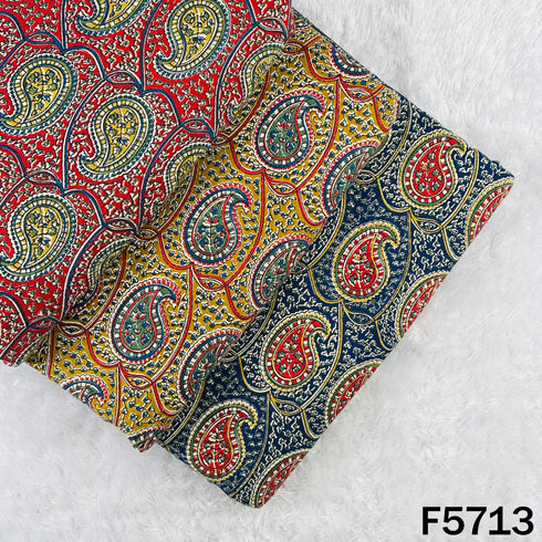 Block Print Cotton Fabric - F5713