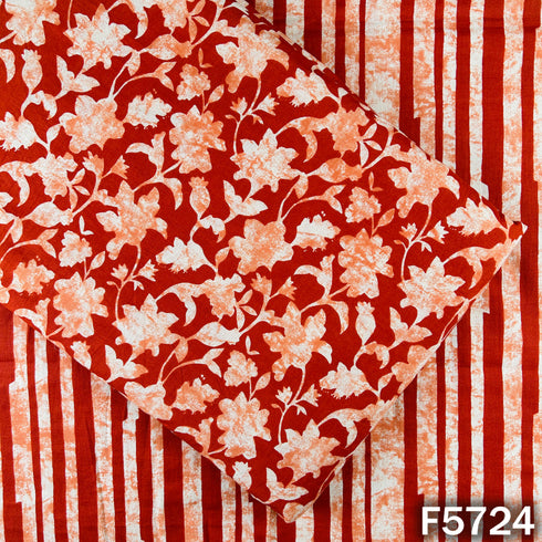 Block Print Cotton Fabric - F5724