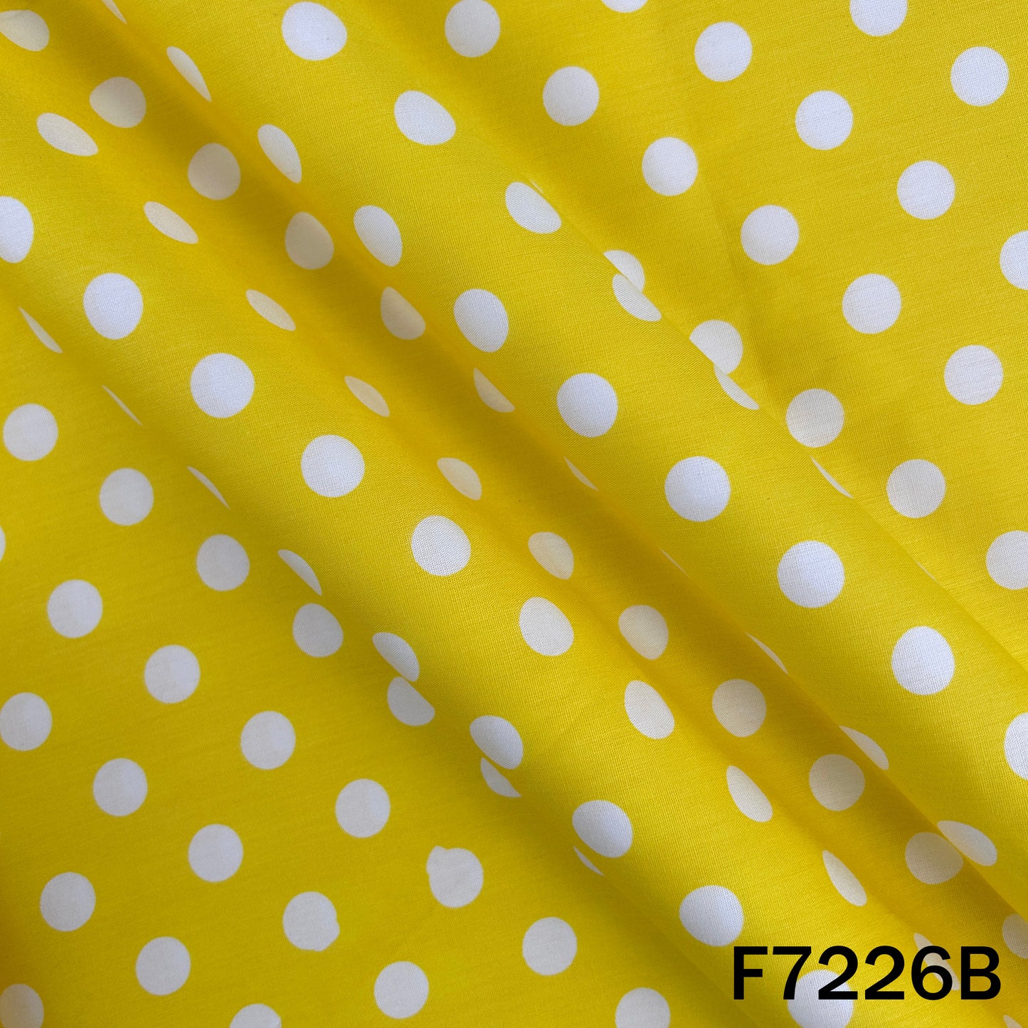 Polka Dot Cambric Cotton Fabric - F7226