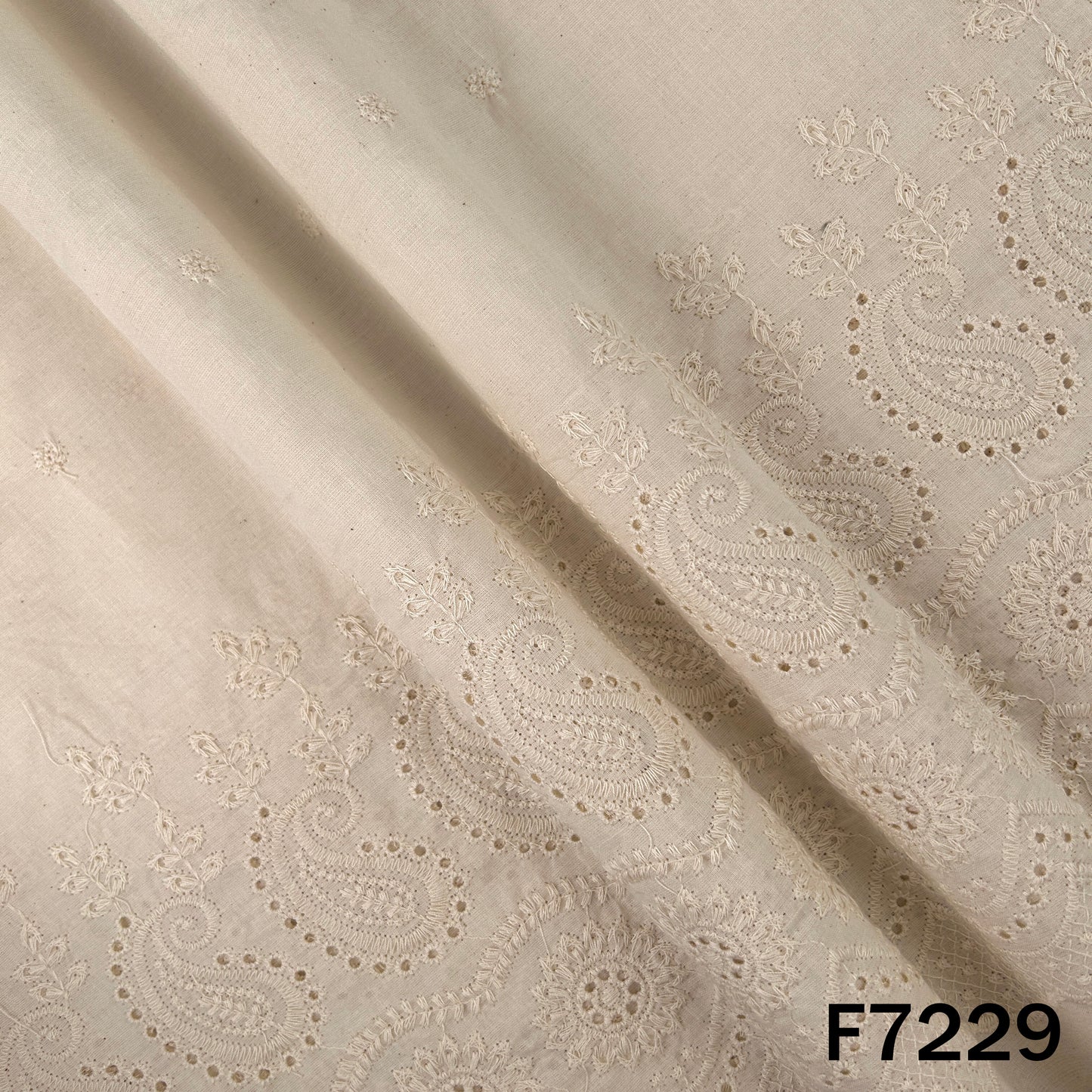 Dyeable Hakoba Kora Cotton Fabric - F7229