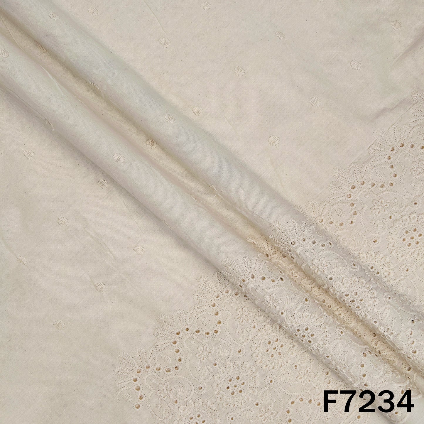 Dyeable Hakoba Kora Cotton Fabric - F7234