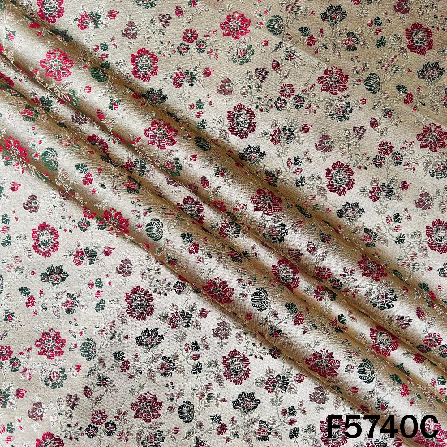 Banarasi Brocade Fabric - F5740