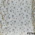 Dyeable Cut Dana Zari Sequins Work Shimmer Tissue Fabric - F5744