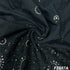 Thread Sequins Mirror Embroiderd Cotton Silk Fabric F2487