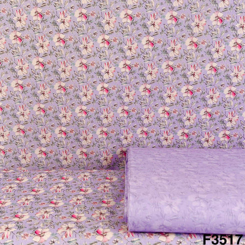 Printed Cambric Cotton Fabric-F3517