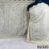 Dyeable Cut Dana Zari Sequins Work Shimmer Tissue Dupatta - D2320