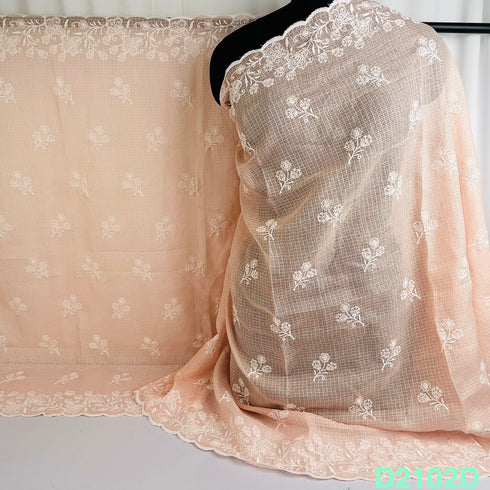 Thread Work Kota Cotton Dupatta-D2102