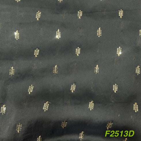 Zari Sequins Zimi Chu Fabric-F2513
