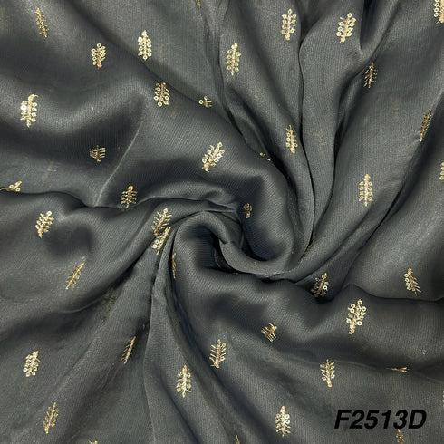 Zari Sequins Zimi Chu Fabric-F2513