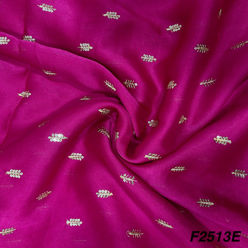 Zari Sequins Zimi Chu Fabric-F2513