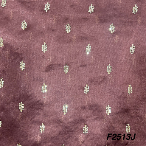 Zari Sequins Zimi Chu Fabric-F2513