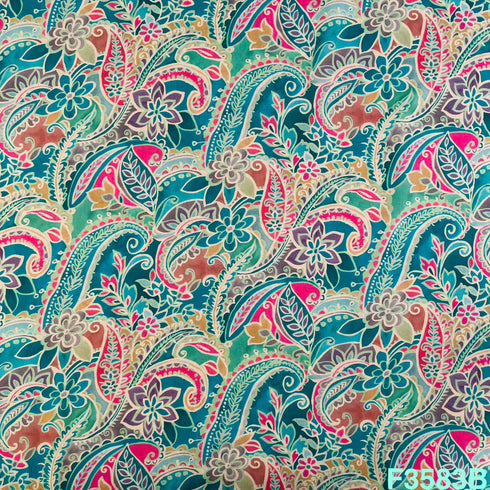 Printed Rayon Fabric-F3583