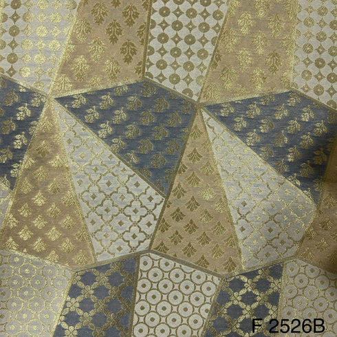 Silk Brocade Fabric-F2526