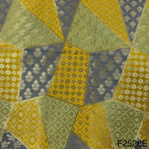 Silk Brocade Fabric-F2526