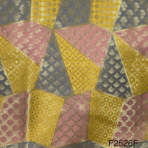 Silk Brocade Fabric-F2526