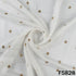 Dyeable Zari Sequins Work Georgette Fabric - F5828