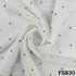 Dyeable Zari Sequins Work Georgette Fabric - F5830