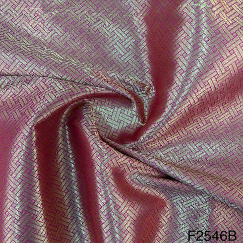 Silk Brocade Fabric-F2546