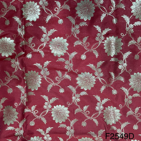 Banarasi Silk Fabric-F2549