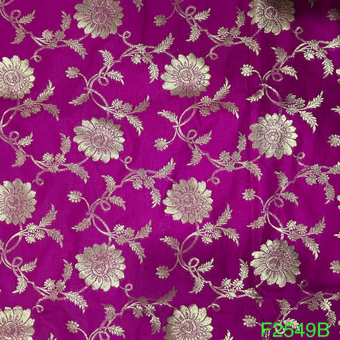 Banarasi Silk Fabric-F2549