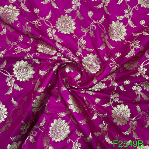 Banarasi Silk Fabric-F2549