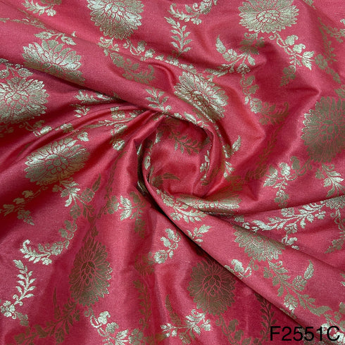 Banarasi Silk Fabric-F2551