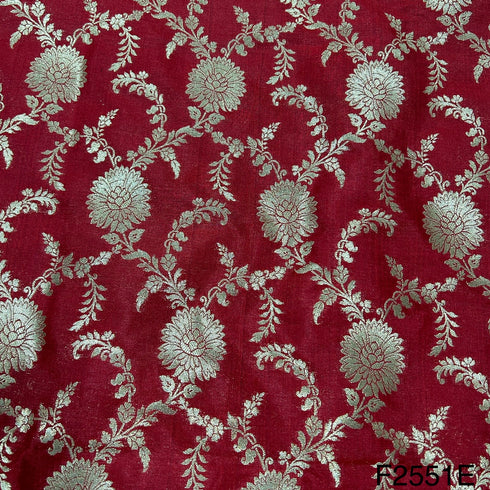 Banarasi Silk Fabric-F2551