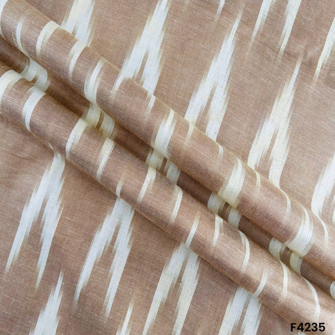 Ikkat Cotton Fabric-F4235