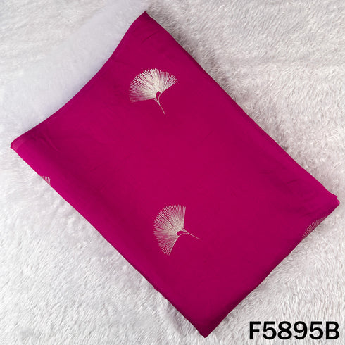 Foil Print Modal Cotton Fabric - F5895