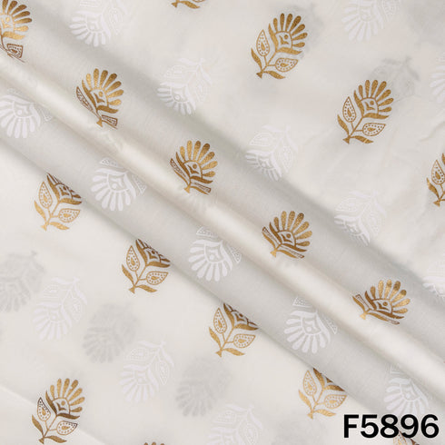 Foil Print Cotton Fabric - F5896