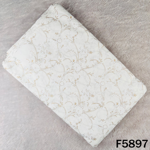 Foil Print Cotton Fabric - F5897