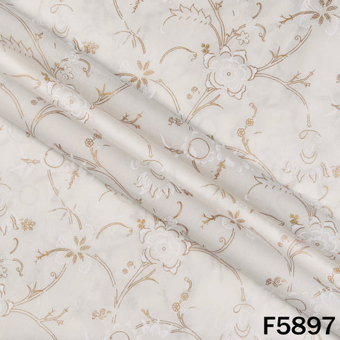 Foil Print Cotton Fabric - F5897