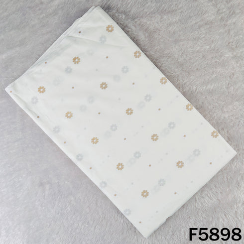 Foil Print Cotton Fabric - F5898