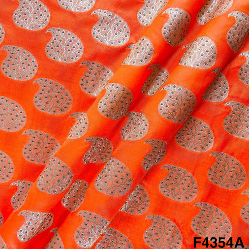 Banarasi Brocade Fabric-F4354