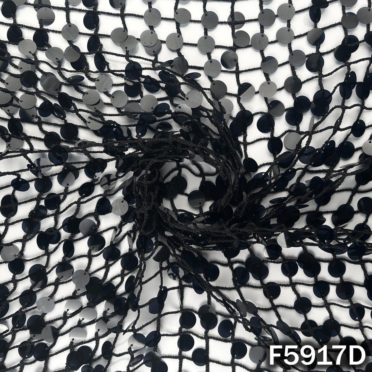 Imported Sequins mesh Fabric - F5917