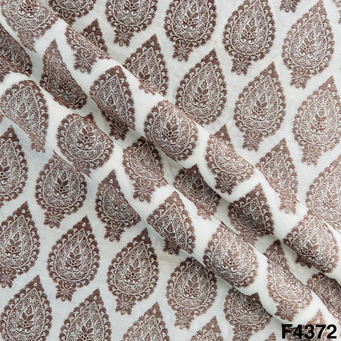 Brocade Fabric-F4372