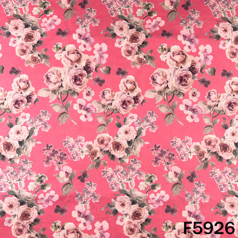 Digital Print Cotton Fabric - F5926