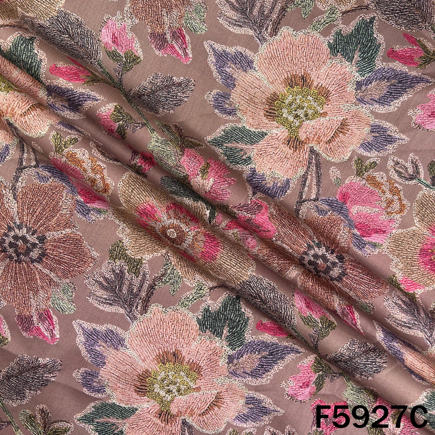 Digital Print Cotton Fabric - F5927