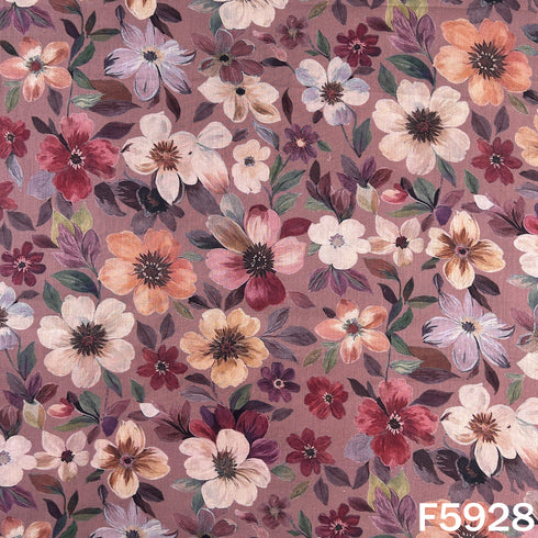 Digital Print Cotton Fabric - F5928