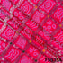 Zari Work Bandhani Print Dola Silk Fabric - F5935