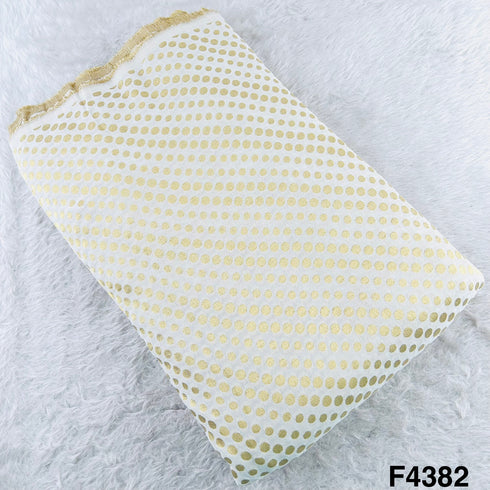 Dyeable Banarasi Georgette Fabric-F4382