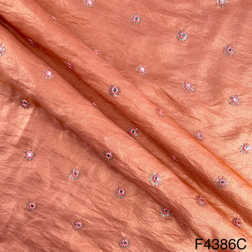 Thread Sequins Mirror Work Jimmy Choo Fabric-F4386