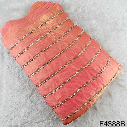 Cut Dana Zari Sequins Work Jimmy Choo Fabric-F4388