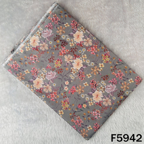 Digital Print Cambric Cotton Fabric - F5942