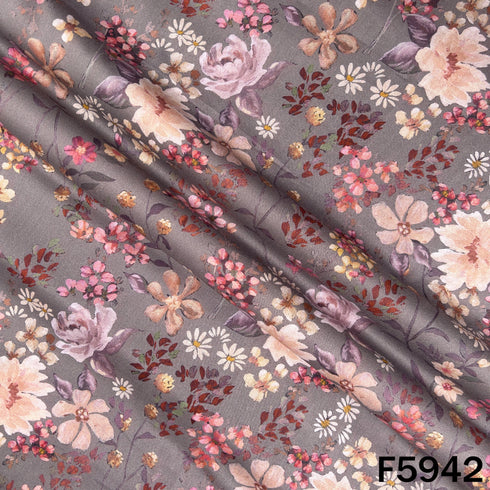 Digital Print Cambric Cotton Fabric - F5942