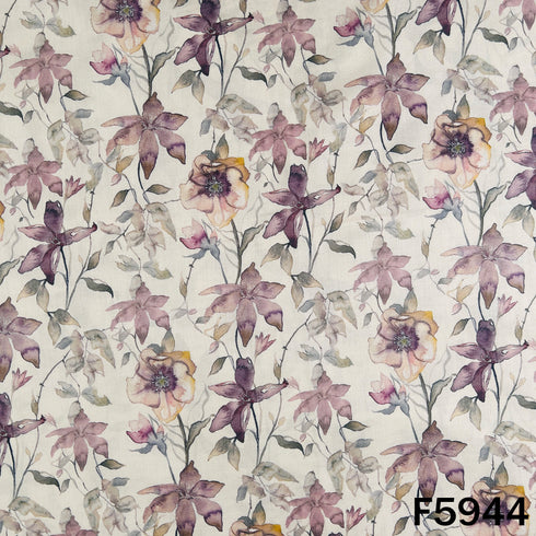 Digital Print Cambric Cotton Fabric - F5944