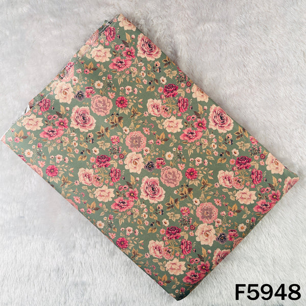 Digital Print Cambric Cotton Fabric - F5948