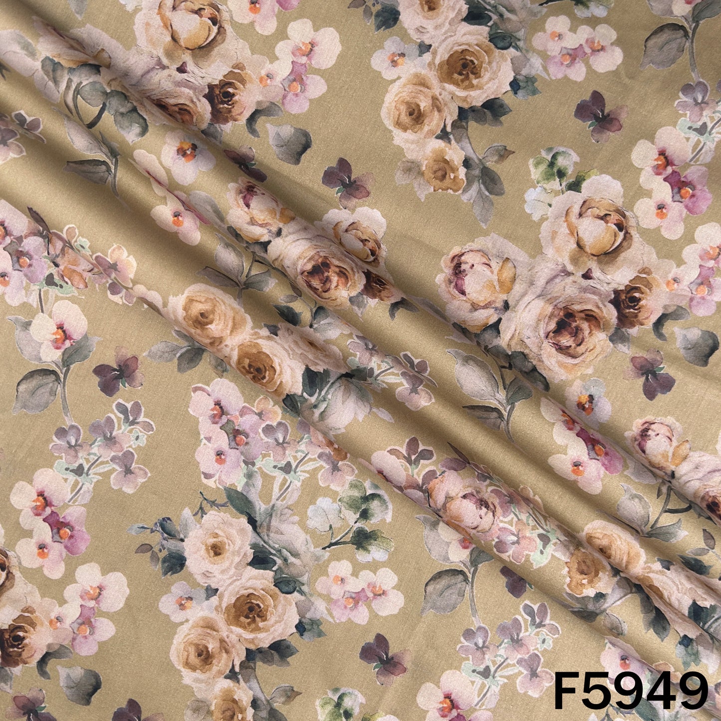 Digital Print Cambric Cotton Fabric - F5949