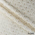 Dyeable Thread Sequins Embroidered Shimmer Tissue Fabric-F4392