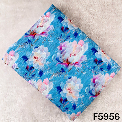 Digital Print Wrinkled Cotton Fabric - F5956